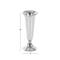 The Novogratz 10&#x22; Silver Aluminum Traditional Vase